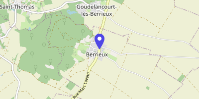 Carte OpenStreetMap — 18 rue Principale, Berrieux