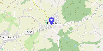 Carte OpenStreetMap — 4 rue d'Armor, Plédéliac