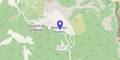 Carte OpenStreetMap — 3 place Saint-Laurent, Revest-les-Roches