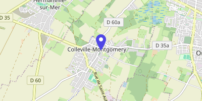 Carte OpenStreetMap — 3 Grande rue, Colleville-Montgomery
