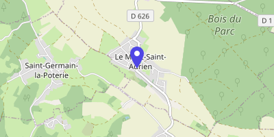 Carte OpenStreetMap — 1 rue de Rome, Le Mont-Saint-Adrien