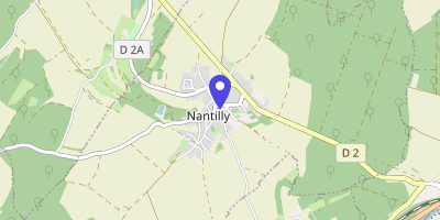 Carte OpenStreetMap — 2 rue de l'Église, Nantilly