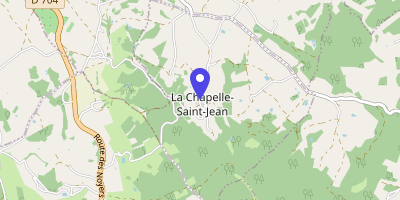 Carte OpenStreetMap — 40 place de la Mairie, La Chapelle-Saint-Jean