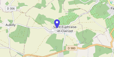 Carte OpenStreetMap — 12 rue des Tilleuls, Saint-Euphraise-et-Clairizet