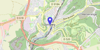 Carte OpenStreetMap — 4 avenue de la Grande-Duchesse-Charlotte, Longwy