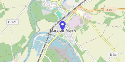Carte OpenStreetMap — 9 place de l'Église, Mary-sur-Marne