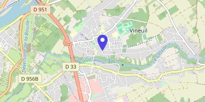 Carte OpenStreetMap — 4 rue de la République, Vineuil
