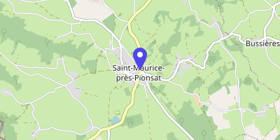 Carte OpenStreetMap — 2 route de la libération, Saint-Maurice-près-Pionsat