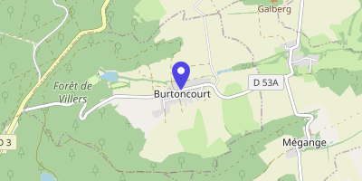Carte OpenStreetMap — 35 rue de Lorraine, Burtoncourt