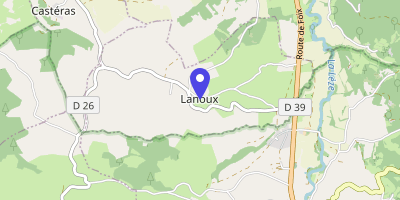 Carte OpenStreetMap — 1 impasse de la Mairie, Lanoux