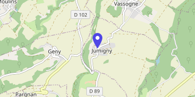 Carte OpenStreetMap — 1 place Saint-Pierre, Jumigny