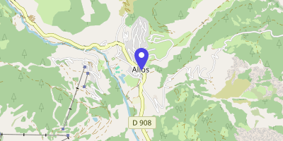 Carte OpenStreetMap — 20 route du Moulin, Allos