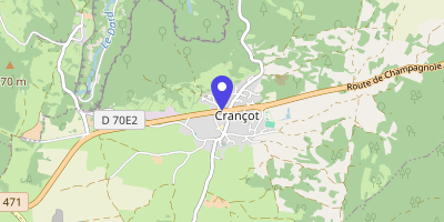 Carte OpenStreetMap — 10 route de Lons, Hauteroche