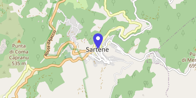 Carte OpenStreetMap — Place de la Libération, Sartène