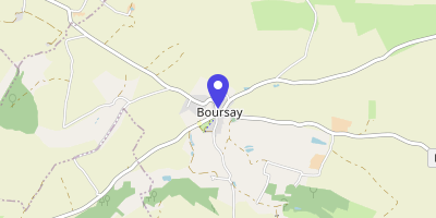 Carte OpenStreetMap — 8 place de l'Église, Boursay
