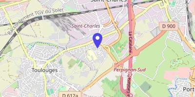 Carte OpenStreetMap — Boulevard de la Résistance-et-de-la-Déportation, Angers