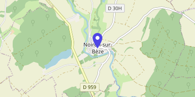 Carte OpenStreetMap — 7 Grande rue, Noiron-sur-Bèze