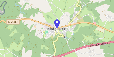 Carte OpenStreetMap — 20 route de Clermont, Bourg-Lastic