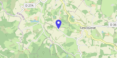 Carte OpenStreetMap — Le Village, Lescousse