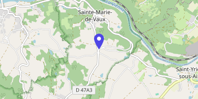 Carte OpenStreetMap — 1 rue des gabiraux, Sainte-Marie-de-Vaux