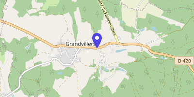 Carte OpenStreetMap — 28 rue de la Mairie, Grandvillers