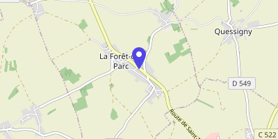 Carte OpenStreetMap — 4 route de Saint-André, La Forêt-du-Parc