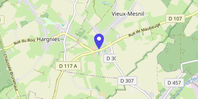Carte OpenStreetMap — 7 rue de l'Église, Vieux-Mesnil