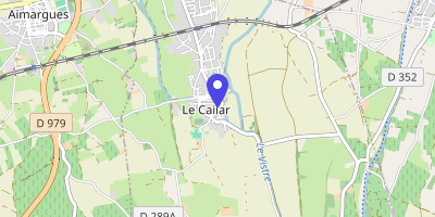 Carte OpenStreetMap — 1 place Ledru-Rollin, Le Cailar