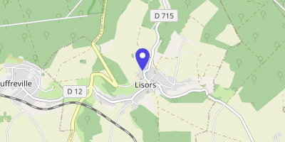 Carte OpenStreetMap — 2 rue de l'Église, Lisors