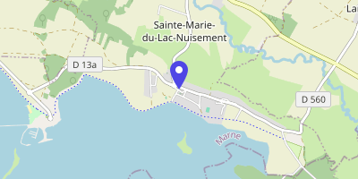 Carte OpenStreetMap — 1 rue de Nuisement, Sainte-Marie-du-Lac-Nuisement