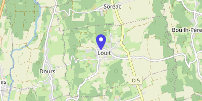 Carte OpenStreetMap — 25 rue de l'Ovalie, Louit