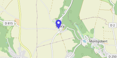 Carte OpenStreetMap — Place de la Mairie, Soucy