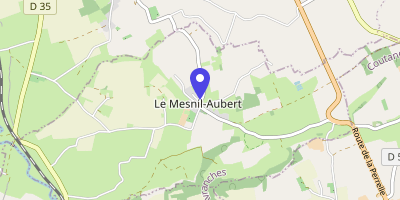 Carte OpenStreetMap — 11 rue Pigeon-Litan, Le Mesnil-Aubert