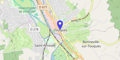 Carte OpenStreetMap — 7 place Lemercier, Touques