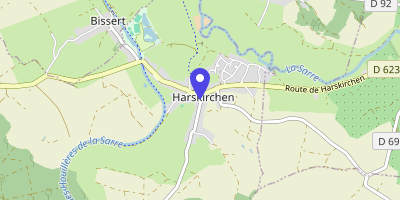 Carte OpenStreetMap — 6 rue de Fénétrange, Harskirchen