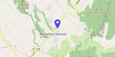 Carte OpenStreetMap — 175 route de Saint-Nazaire, Rochefort-Samson