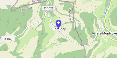 Carte OpenStreetMap — 4 rue Amiral-Dupotet, Chaugey