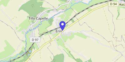 Carte OpenStreetMap — 8 rue d'Anvin, Erin
