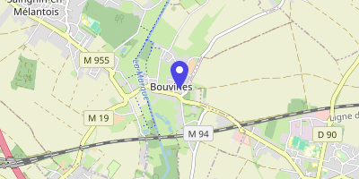 Carte OpenStreetMap — 59 chaussée Brunehaut, Bouvines