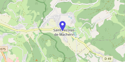 Carte OpenStreetMap — 180 route de Chirens, Saint-Nicolas-de-Macherin