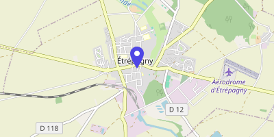 Carte OpenStreetMap — Rue du Maréchal-Foch, Étrépagny