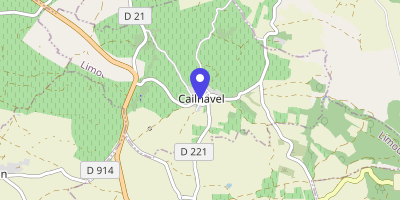 Carte OpenStreetMap — 3 place de l'Église-Saint-Martin, Cailhavel
