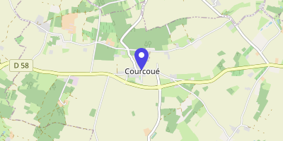 Carte OpenStreetMap — 8 rue de Richelieu, Courcoué