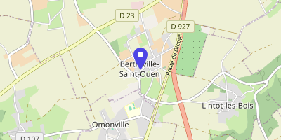 Carte OpenStreetMap — 1 route de la Mairie, Bertreville-Saint-Ouen