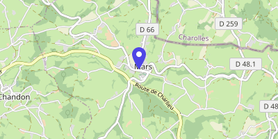 Carte OpenStreetMap — 30 place de l'École, Mars