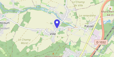 Carte OpenStreetMap — 5 rue de la Mairie, Ville