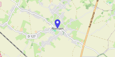 Carte OpenStreetMap — 23 rue Jean-Lebas, Nomain