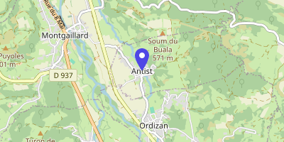 Carte OpenStreetMap — 3 cami dera Marque-Dessus, Antist
