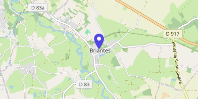 Carte OpenStreetMap — 4 place Jean-Moulin, Briantes