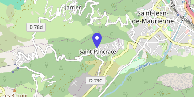 Carte OpenStreetMap — 5 route de la Mairie, Saint-Pancrace